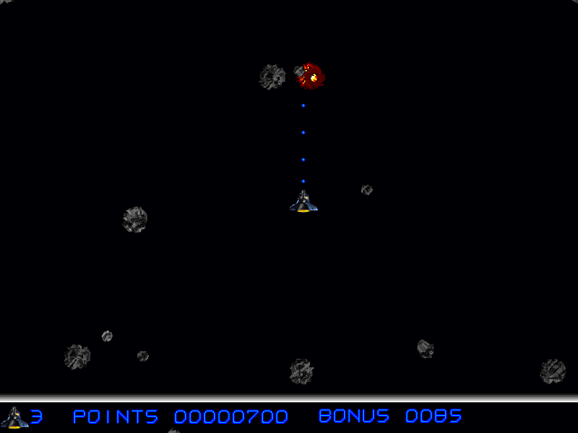 Maelstrom atari screenshot